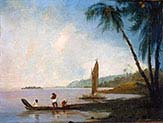 View from Point Venus Island of Otaheite